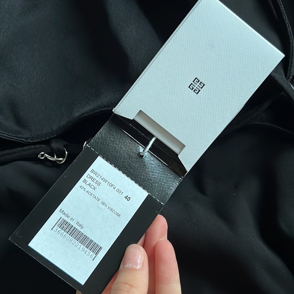 GIVENCHY
Givenchy Asymmetrical Short Draped Dress In Black 40 - Picture 5 of 5